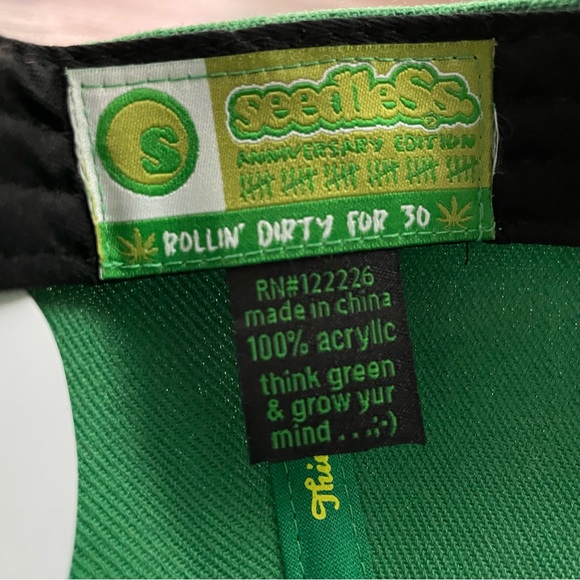 NWT seedleSs Coop Snapback Hat - Picture 5 of 6